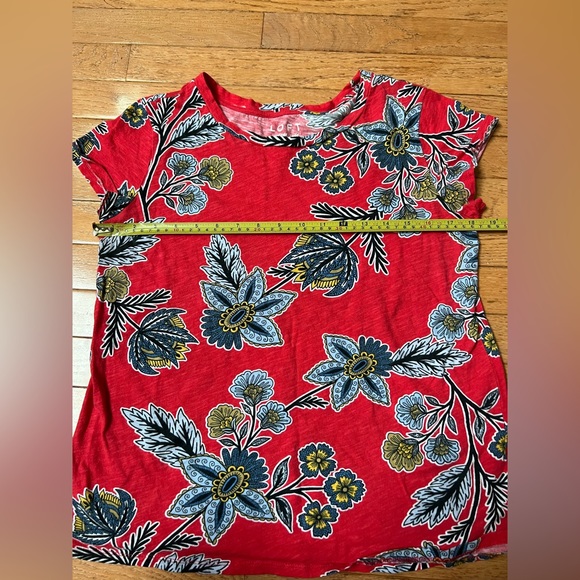 Red pattern top, Loft - Picture 4 of 4